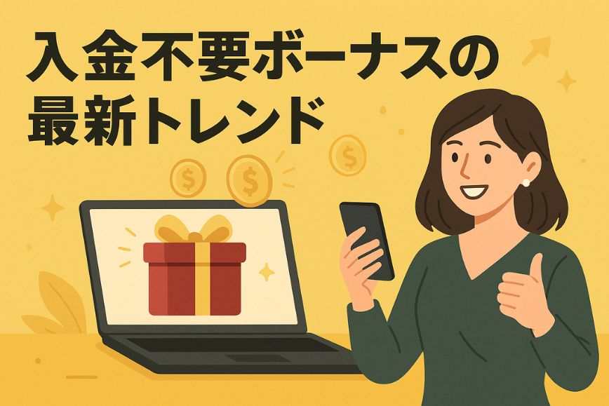 入金不要ボーナスの最新トレンド